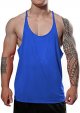 Men's Bodybuilding Workout Gym Tank Tops Training Y Back Cotton