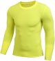 Men's Compression Shirts Long Sleeve Quick Dry Base Layer Workout Shirts Sports Running Tops Thermal Undershirts