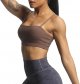 Women's Workout Bandeau Sports Bras Training Fitness Running Yoga Crop Tank Top