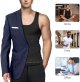 Mens 5 Pack Body Shaper Slimming Tummy Vest Thermal Compression Shirt Tank Top Shapewear