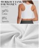 Crop Tops for Women, Racerback Tank Top for Women Trendy, Cropped Workout Summer Tops for Women 2024 Running Yoga