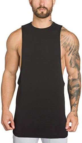 Muscle Killer Men's Muscle Cut Off Gym Workout Tank Tops Bodybuilding Fitness T-Shirts 1/2/3 Pack