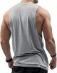 Men's Workout Tank Tops Cotton Gym Cut Off Sleeveless T Shirt Bodybuilding Fitness Muscle Athletic Tank Tops