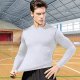 Men's Long Sleeve Compression Shirts Gym Athletic Gym Undershirts Active Baselayer Sport Top Shirt