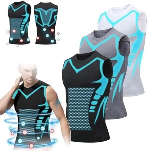 Compression Shirt for Men, 2024 Shaping Sleeveless Therapy Vest Men, Compression Tank Top to Shape Your Body