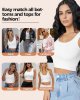 Crop Tops for Women, Racerback Tank Top for Women Trendy, Cropped Workout Summer Tops for Women 2024 Running Yoga