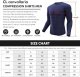 4 Pack Compression Shirt Men Long/Short Sleeve Dri Fit Cooling Athletic Rash Guard T-Shirt for Sports