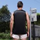 Mens Tank Tops Muscle Athletic Quick Dry Sleeveless Workout Fitness T Shirts for Men