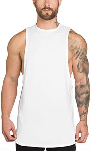 Muscle Killer Men's Muscle Cut Off Gym Workout Tank Tops Bodybuilding Fitness T-Shirts 1/2/3 Pack