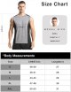 4 Pack Men's sleeveless workout tank top Gym Muscle Mesh Tank Bodybuilding Quick Dry Athletic Shirts