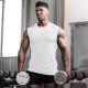 Mens Workout Tank Tops Quick Dry Sleeveless Running Gym Muscle Shirts Summer Mesh Tee Top