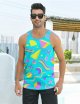 Mens Funny Tank Tops 3D Graphic Sleeveless Summer Sports Gym Workout T-Shirt …