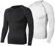 Men's Compression Shirt Short Sleeve Sports Athletic Baselayer Workout Tops Dry Fit Muscle Shirts 2 Pack