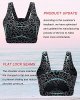 High Impact Sports Bras for Women,Racerback Running Bra Workout Crop Tank Tops Longline Sports Bra Push up