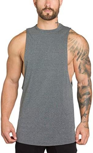 Muscle Killer Men's Muscle Cut Off Gym Workout Tank Tops Bodybuilding Fitness T-Shirts 1/2/3 Pack