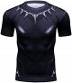 Men's Compression Shirt Short Sleeve Printing Cool Dry T-Shirt Running Sports Baselayer Tee