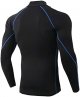 Fitness Sports T-Shirts Compression Tops for Men Running Quick Dry Breathable Base Layer Long Sleeve Workout Underwear