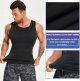 Mens Compression Shirt Slimming Body Shaper Vest Workout Tank Tops Abs Abdomen Undershirts