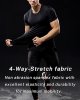 Men's Compression Shirts Short Sleeve Gym Tshirts Running Tops Cool Dry Sports Base Layer Athletic Undershirts