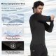 4 Pack Compression Shirt Men Long/Short Sleeve Dri Fit Cooling Athletic Rash Guard T-Shirt for Sports