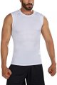 Men's Compression Shirts Tank Top Sleeveless Workout Gym Base Layer Slimming Undershirt Quick-Dry Muscle Vest